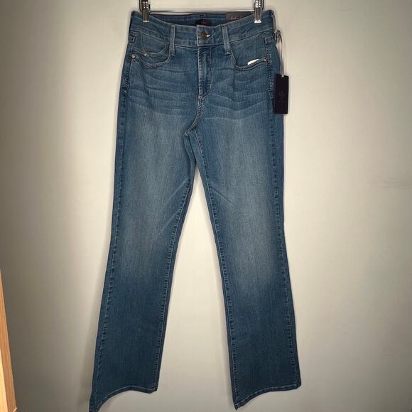 NYDJ Bootcut Stretch Denim Jeans Size 4 - Picture 2 of 6